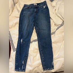 Paige ripped women’s jeans size 31 skinny blue